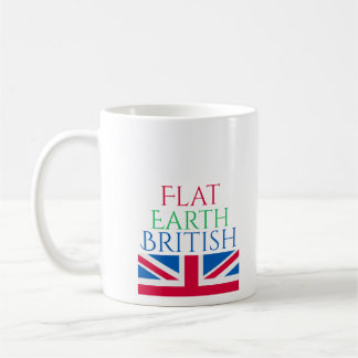 Flat Earth British Coffee Mug