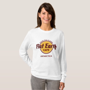 Flat Earth Cafe - SAVE THE PLANE - Antarctica T-Shirt