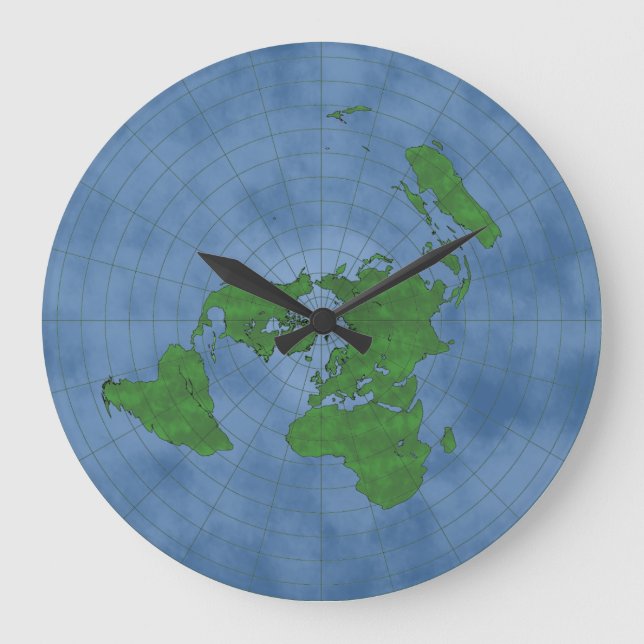 Flat Earth Clock (Front)