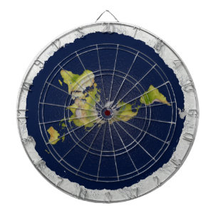 Flat Earth Dart Board