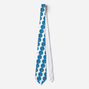 Flat Earth Map - Azimuthal Equidistant Projection Tie