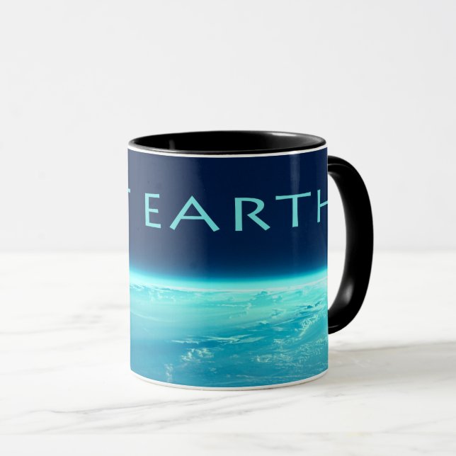 Flat Earth mug (Front Right)