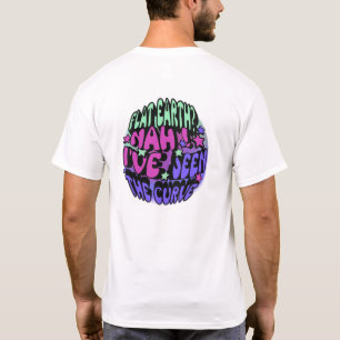 "Flat Earth? Nah, I've Seen the Curve" Funny Retro T-Shirt