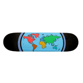 Flat Earth SkateBoard