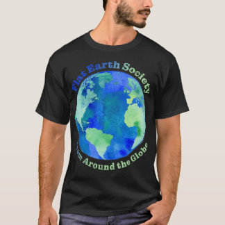 Flat Earth Society Classic TShirt