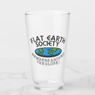 Flat Earth Society Members Around The Globe Glass