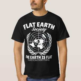 Flat earth society the earth eat flat classic T-Sh T-Shirt