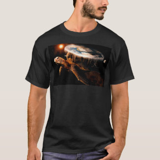 Flat Earth Turtle FlatEarthTurtle FlatEarth Turtle T-Shirt