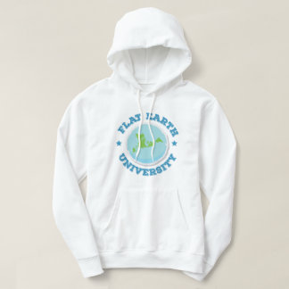Flat Earth University -- Blue Hoodie
