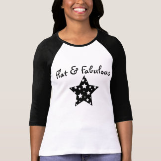 Flat & Fabulous raglan T-Shirt
