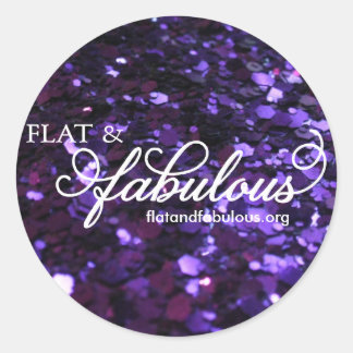 Flat & Fabulous stickers
