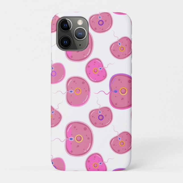 Flat Fertilisation Illustration Case-Mate iPhone Case (Back)