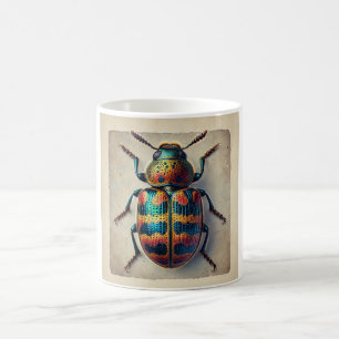 Flat Grain Beetle 210724IREF242 - Watercolor Coffee Mug