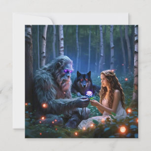 Flat Greeting Card