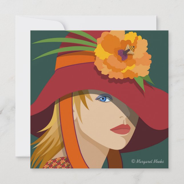 Flat Greeting Card (Front)