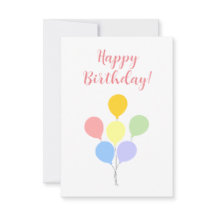 Flat Greeting Card