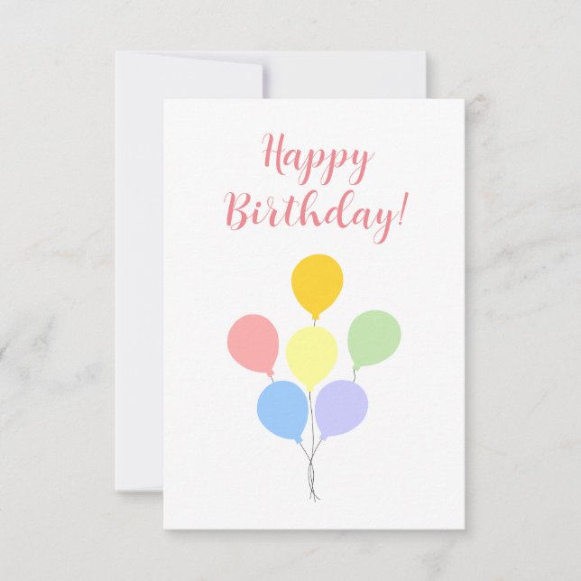 Flat Greeting Card (Front)