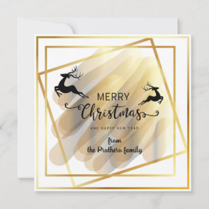 Flat greeting card