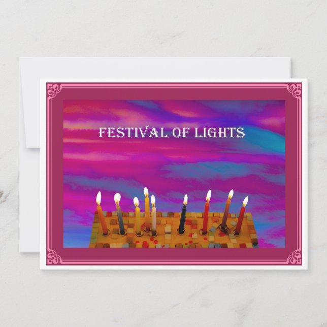 Flat Holiday Card (Front)