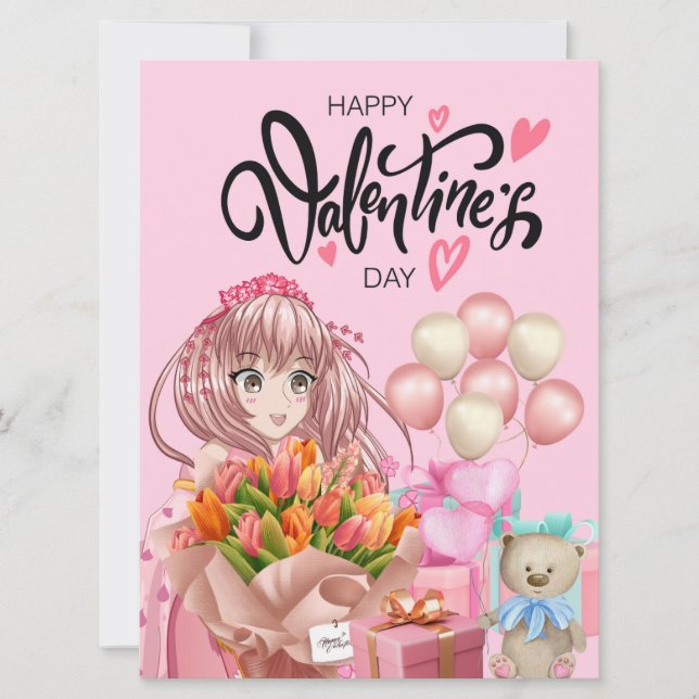 Flat Holiday Card (Front)