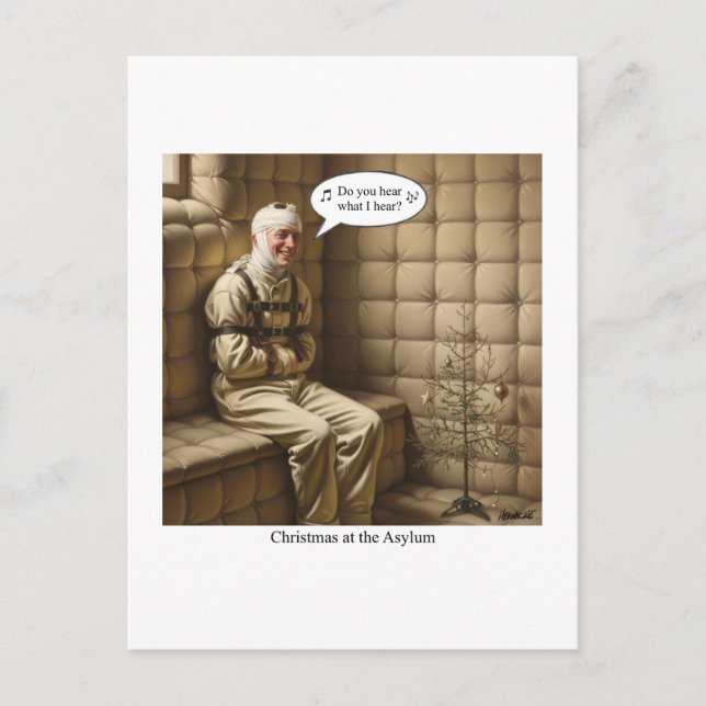 Flat Holiday Card (Front)