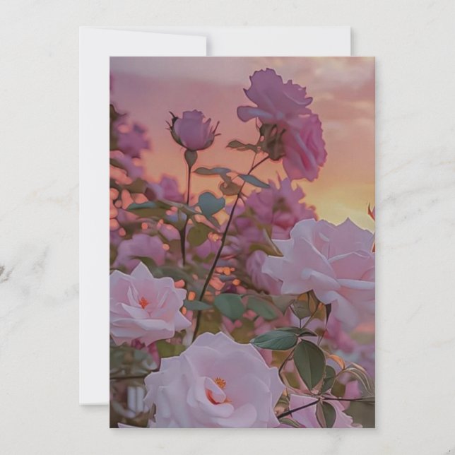 Flat Holiday Card (Front)