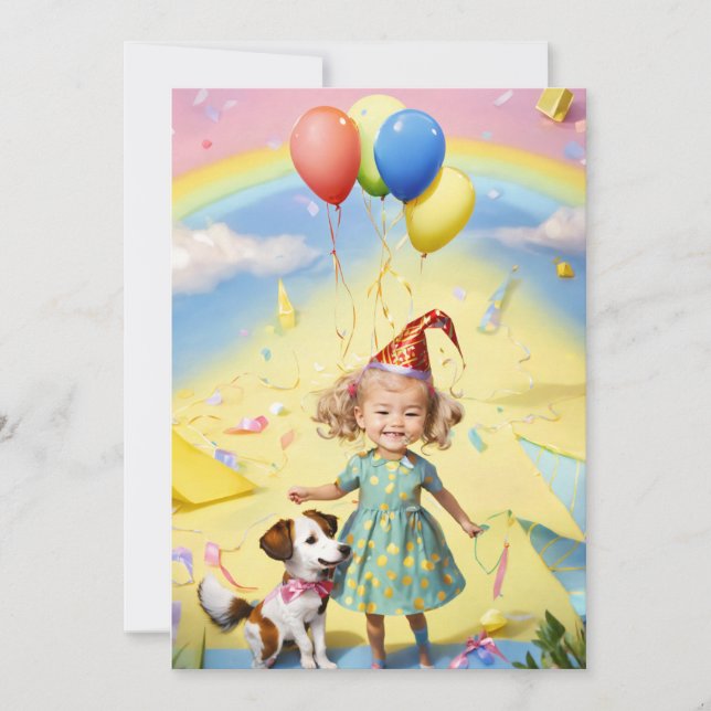 Flat Holiday Card (Front)