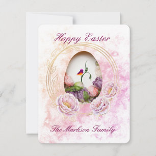 Flat holiday card