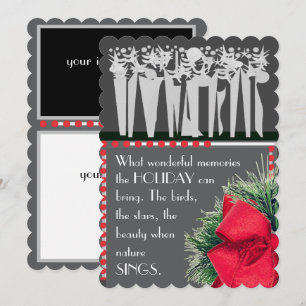 Flat Holiday Card