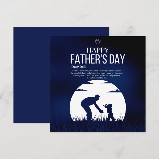 Flat Holiday Card (Front/Back)