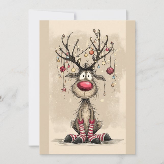 Flat Holiday Card (Front)