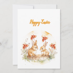 Flat holiday card