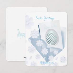 Flat Holiday card