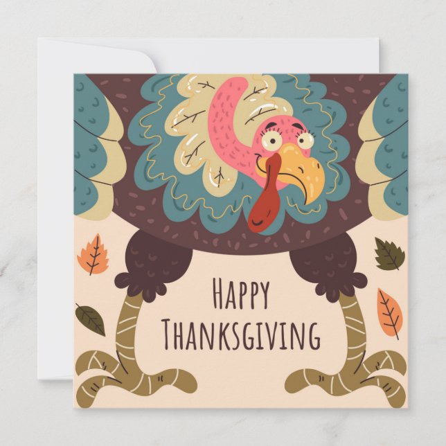 Flat Holiday Card (Front)