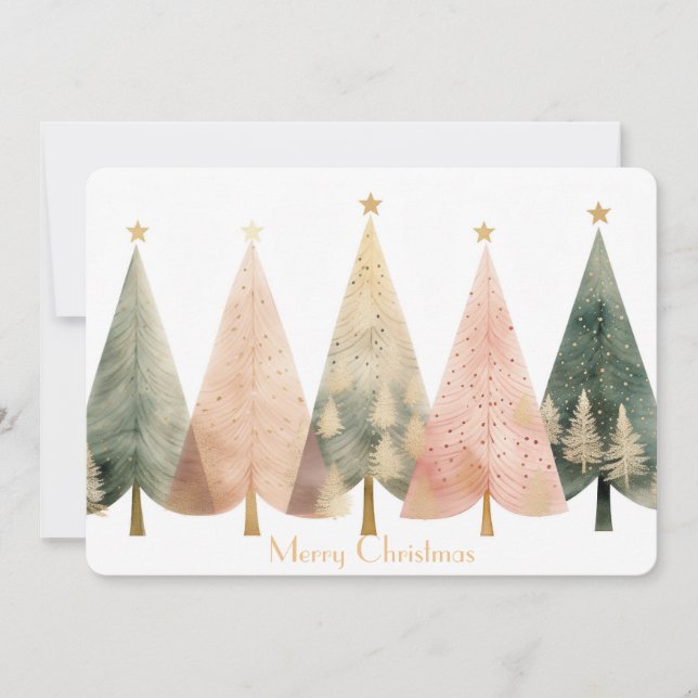 Flat Holiday Card (Front)