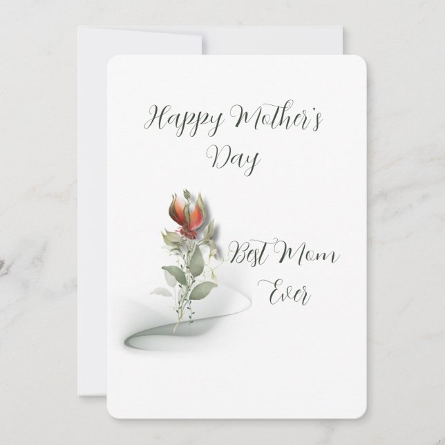 Flat holiday card  (Front)