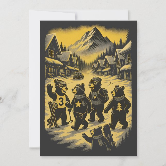 Flat Holiday Card (Front)