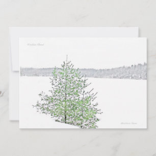 Flat Holiday Card-2-sided Card