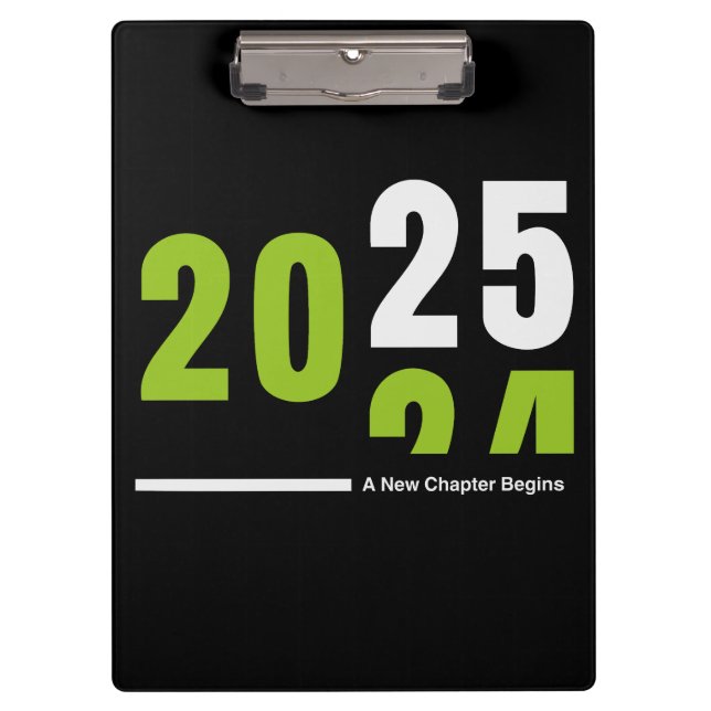 Flat Holiday Card Clipboard (Front)