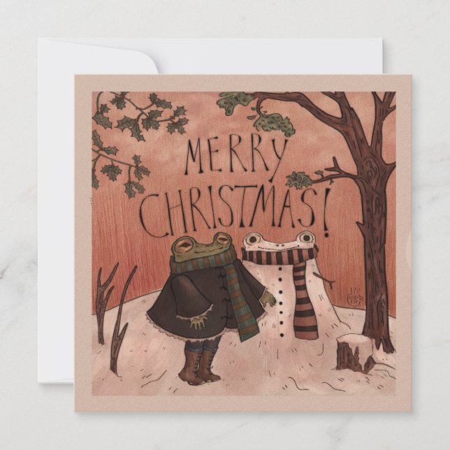 Flat Holiday Card, Size: 10.8 cm x 14 cm, Paper: M (Front)