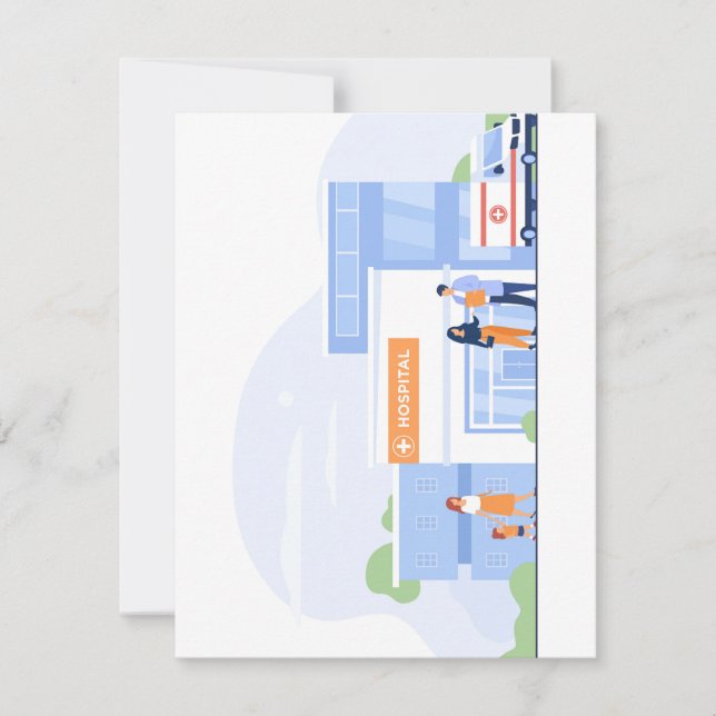 Flat Holiday Card, Size: 4.25" x 5.5", Paper: Matt (Front)