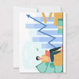 Flat Holiday Card, Size: 4.25" x 5.5", Paper: Matt