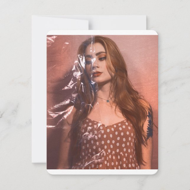 Flat Holiday Card, Size: 4.25" x 5.5", Paper: Matt (Front)