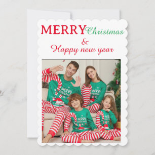 Flat Holiday Card, Size: 5" x 7", Paper: Kraft, Co Card