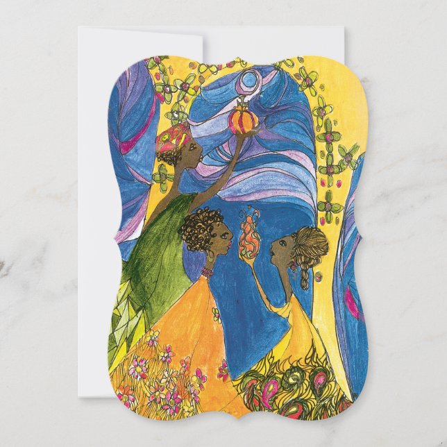 Flat Holiday Greeting Cards (Front)