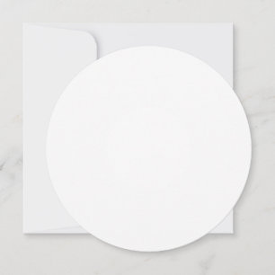 Flat Invitation, Size: 5.25" x 5.25", Paper: Matte Invitation