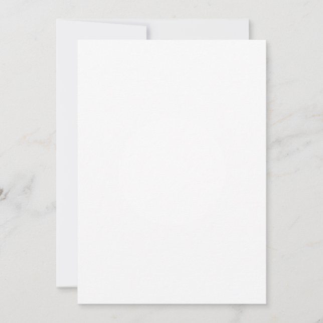 Flat Invitation, Size: 5" x 7", Paper: Semi-Gloss, Invitation (Front)