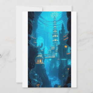 Flat Invitation, Size: 5" x 7", Paper: Signature M Invitation