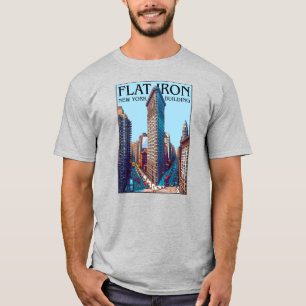 Flat Iron Building New York City T-Shirt