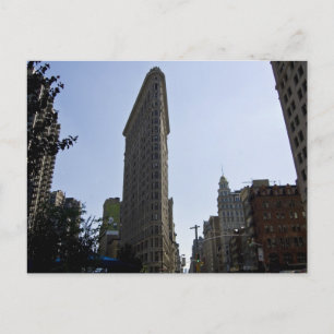 flat iron building postcard